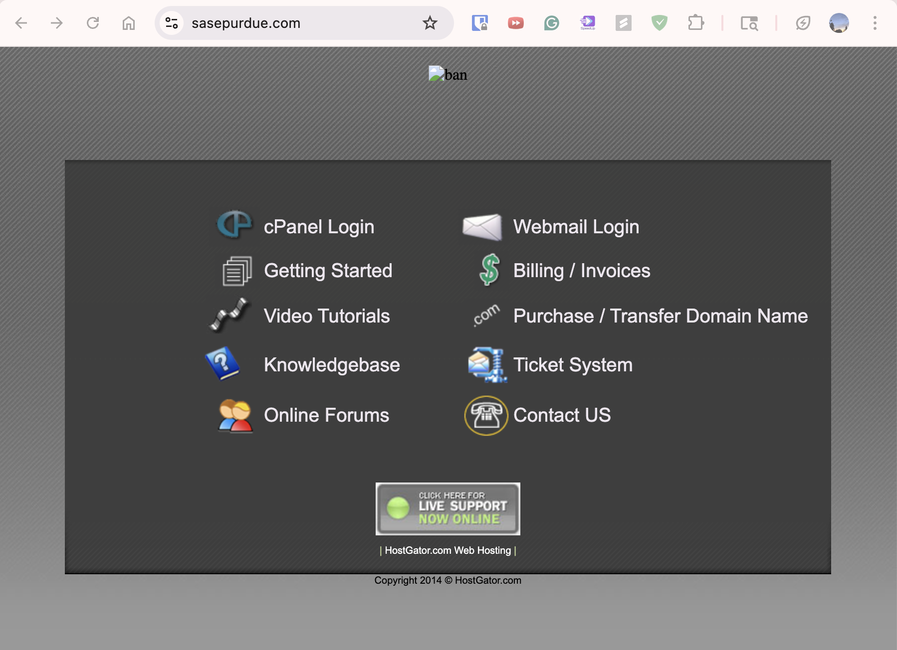 Website after DNS flush