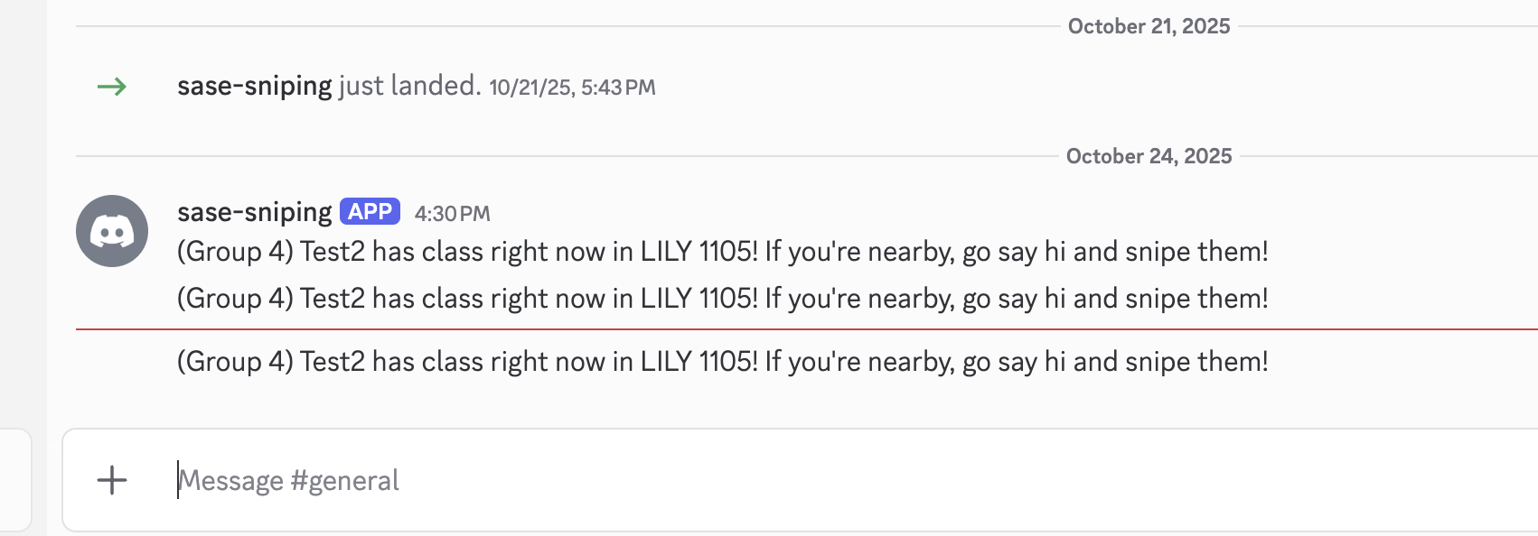 Bot keeps sending messages